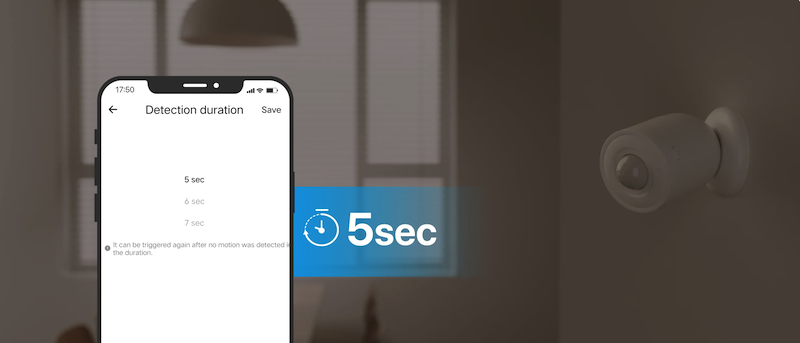 SNZB-03P cas detekcie